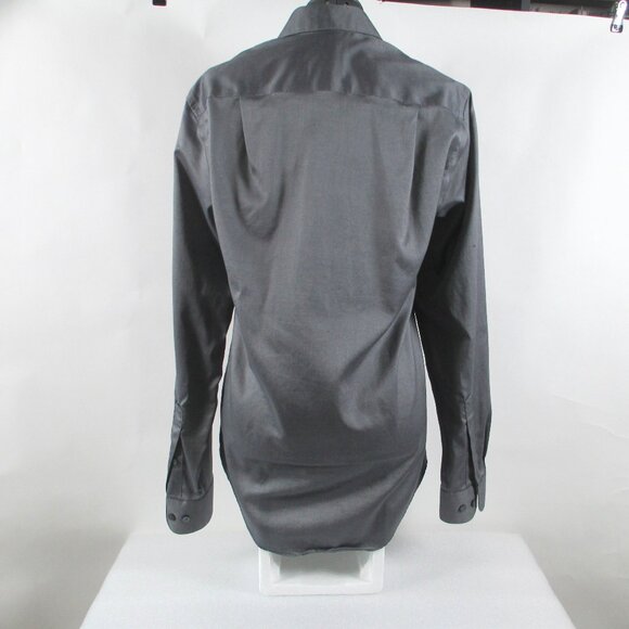 AWEARNESS KENNETH COLE GREY BUTTONDOWN SHIRT + TIE - Picture 7 of 16